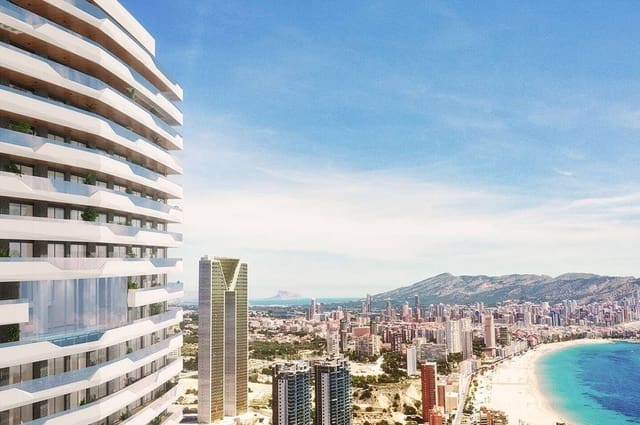 3 makuuhuone Huoneisto myytävänä paikassa Centro Urbano, Benidorm mukana uima-altaan 
autotalli - 641 250 € (Ref: 7932117)