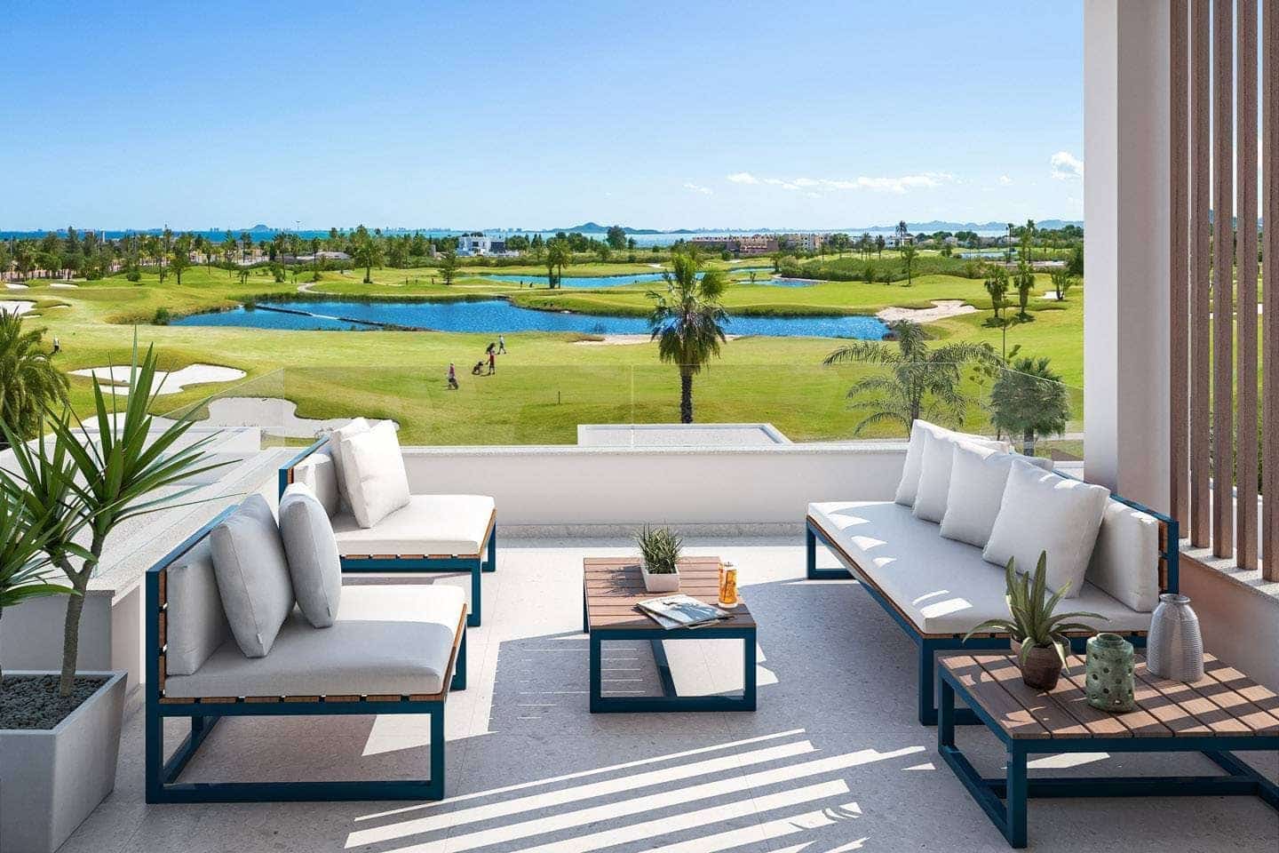 2 sypialnia Apartament na sprzedaż w Los Alcazares z basenem garażem - 314 900 € (Ref: 8199844)