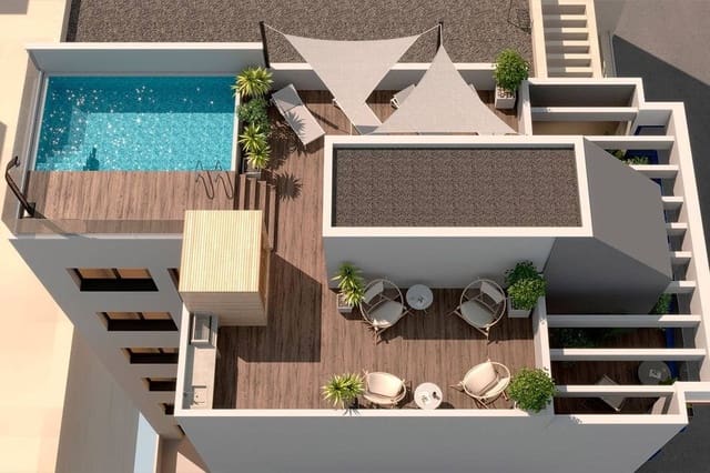 1 soverom Leilighet til salgs i Centro - Muelle Pesquero, Torrevieja med svømmebasseng - € 175 000 (Ref: 9509878)