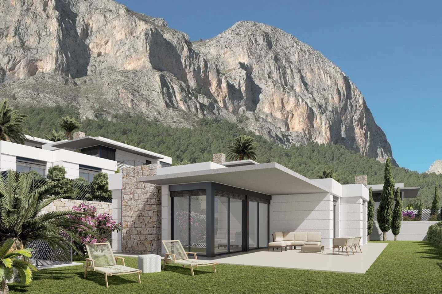 3 Zimmer Villa zu verkaufen in Polop mit Garage - 495.000 € (Ref: 9509894)