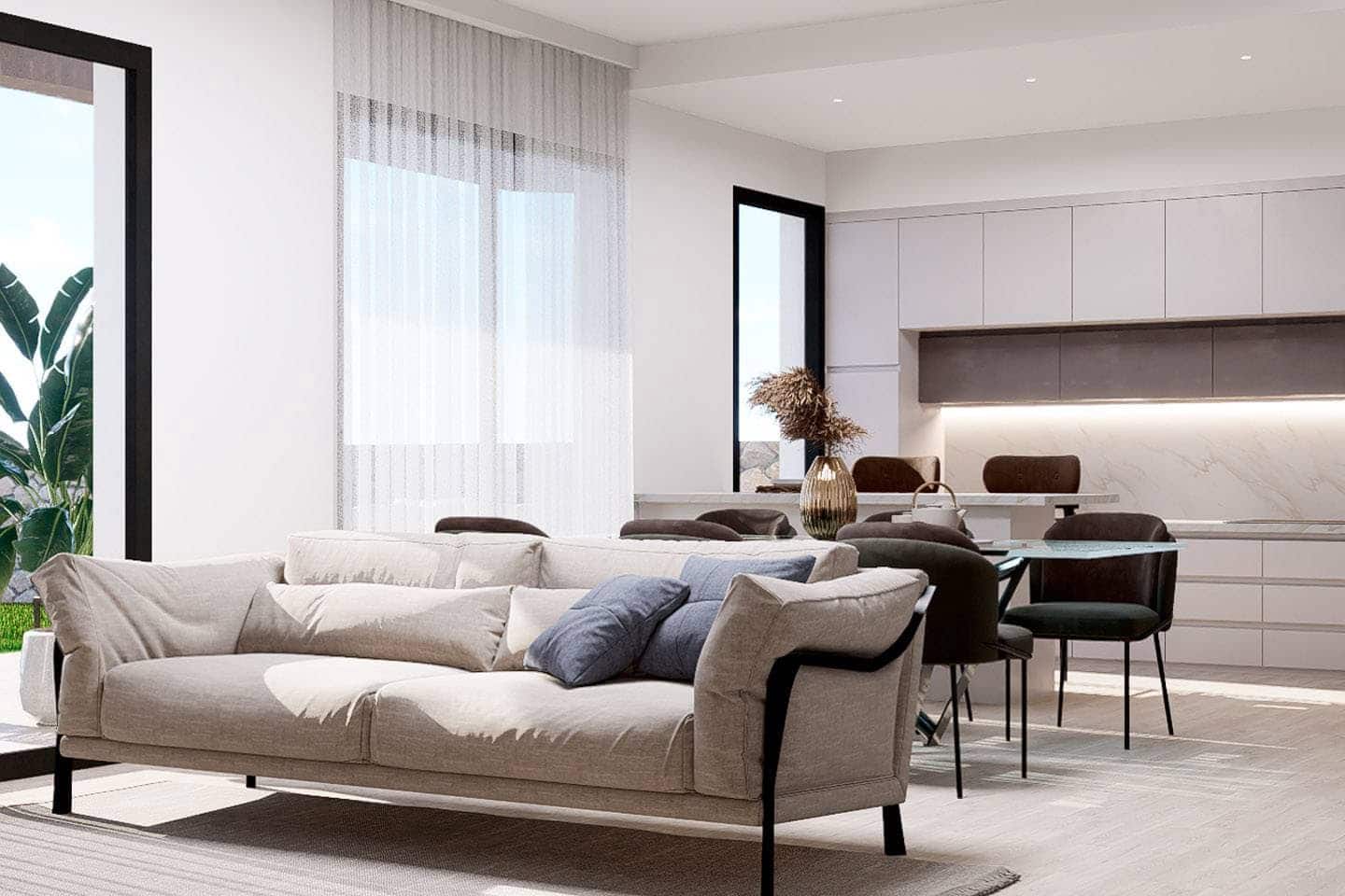 2 bedroom Apartment for sale in Finestrat with pool - € 419,900 (Ref: 9509911)