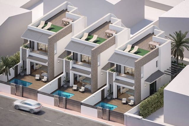 3 bedroom Villa for sale in San Pedro del Pinatar ciudad, San Pedro del Pinatar with pool garage - € 479,900 (Ref: 9509943)