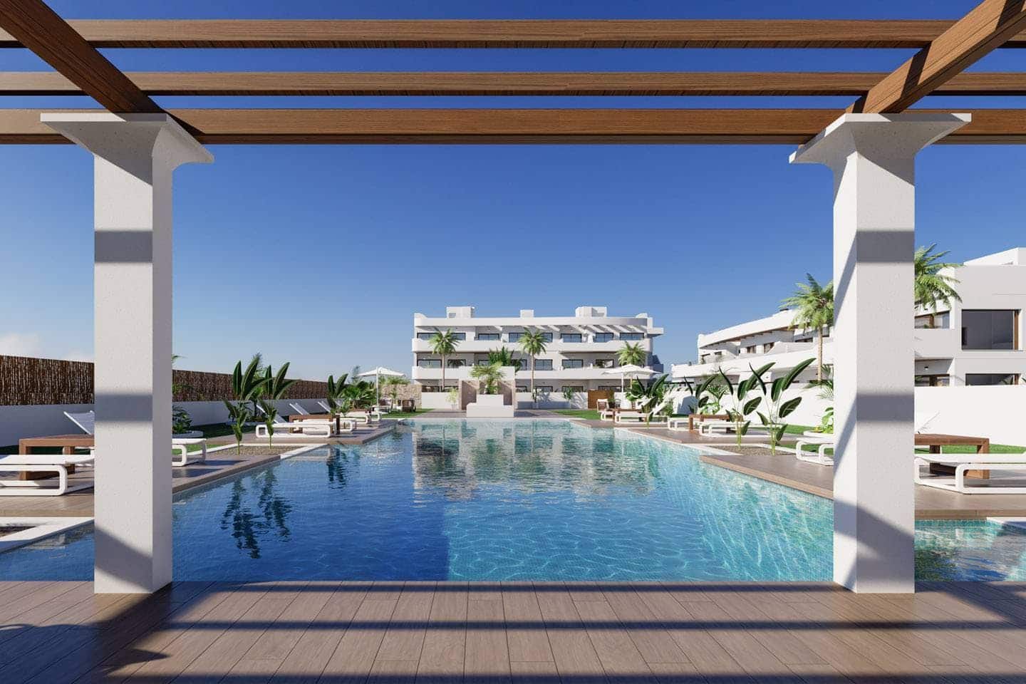 2 soveværelse Byhus til salg i Los Alcazares med swimmingpool garage - € 299.000 (Ref: 9509949)