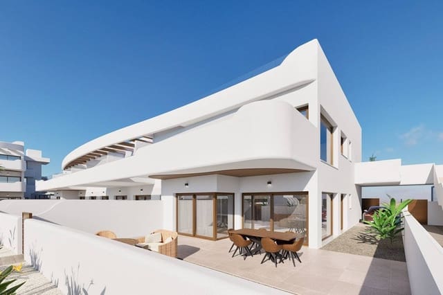 2 soveværelse Byhus til salg i Las Lomas de Rame - Bahía Bella, Los Alcázares med swimmingpool garage - € 299.000 (Ref: 9509949)