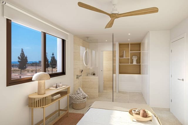 2 soveværelse Byhus til salg i Las Lomas de Rame - Bahía Bella, Los Alcázares med swimmingpool garage - € 299.000 (Ref: 9509949)