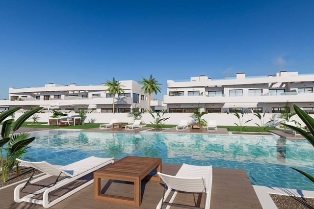 2 soveværelse Byhus til salg i Las Lomas de Rame - Bahía Bella, Los Alcázares med swimmingpool garage - € 299.000 (Ref: 9509949)