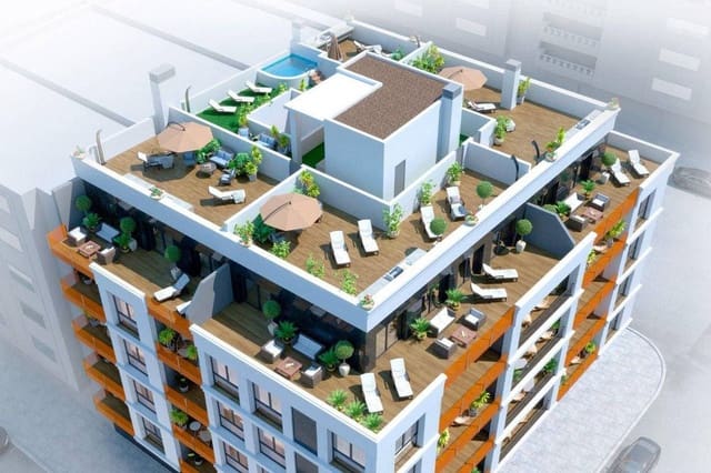 1 soverom Leilighet til salgs i Centro - Muelle Pesquero, Torrevieja med svømmebasseng - € 199 900 (Ref: 9509960)