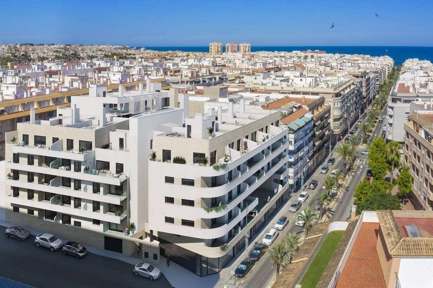 2 makuuhuone Huoneisto myytävänä paikassa Torrevieja mukana uima-altaan - 263 000 € (Ref: 9509971)