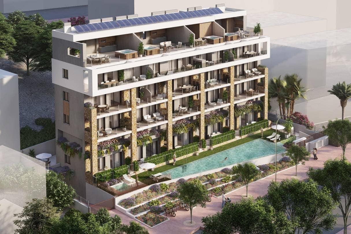 1 slaapkamer Appartement te koop in La Villajoyosa / Vila Joiosa met zwembad garage - € 429.000 (Ref: 9509975)