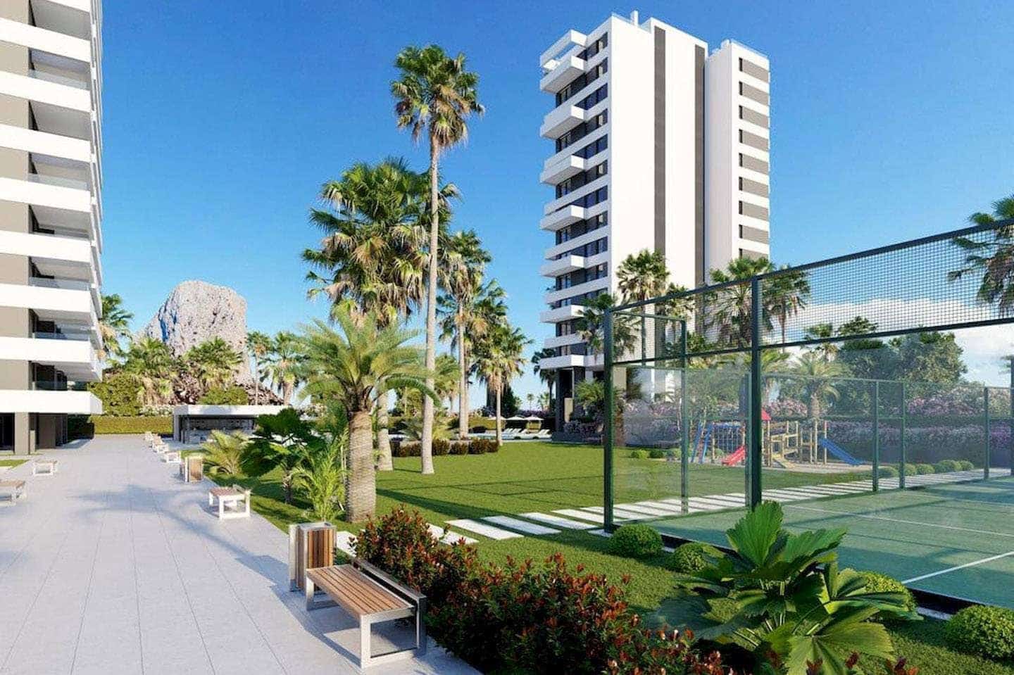 2 makuuhuone Huoneisto myytävänä paikassa Calpe / Calp mukana uima-altaan 
autotalli - 559 250 € (Ref: 9516340)