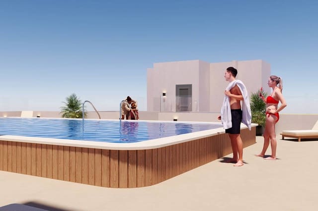 2 soveværelse Lejlighed til salg i San Miguel de Salinas med swimmingpool - € 150.000 (Ref: 9588135)
