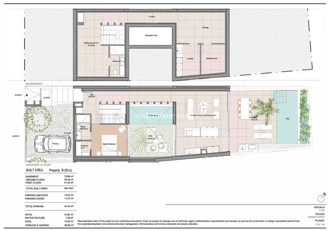 3 slaapkamer Huis te koop in Son Espanyolet, Palma de Mallorca met zwembad garage - € 1.500.000 (Ref: 7898895)