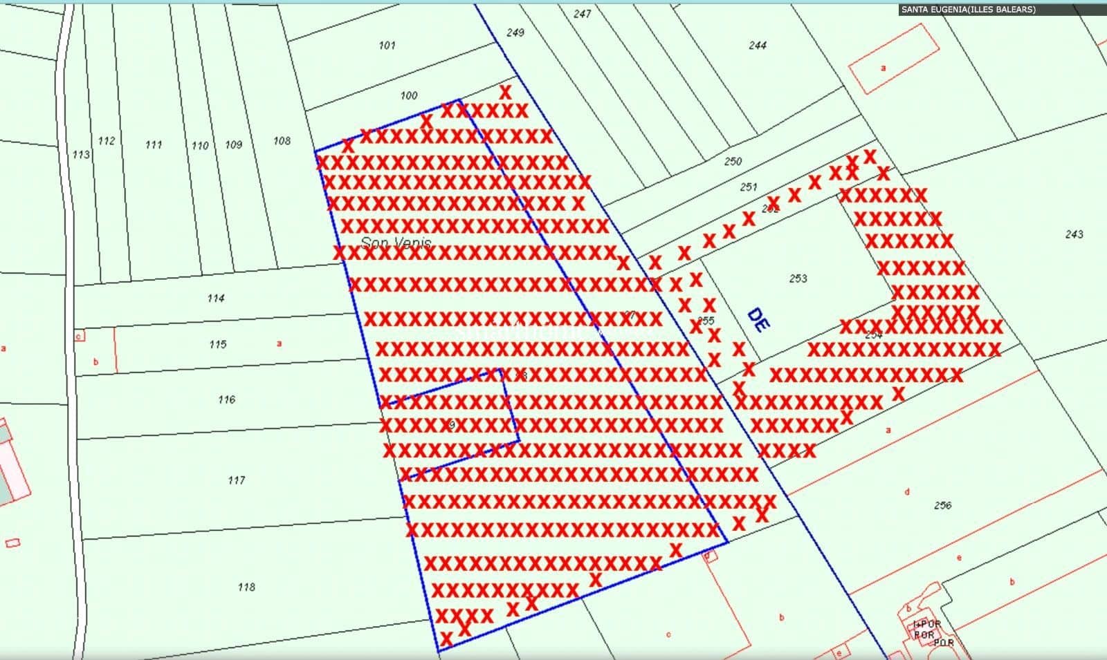 Rakentamaton maa myytävänä paikassa Santa Eugenia - 550 000 € (Ref: 8238560)