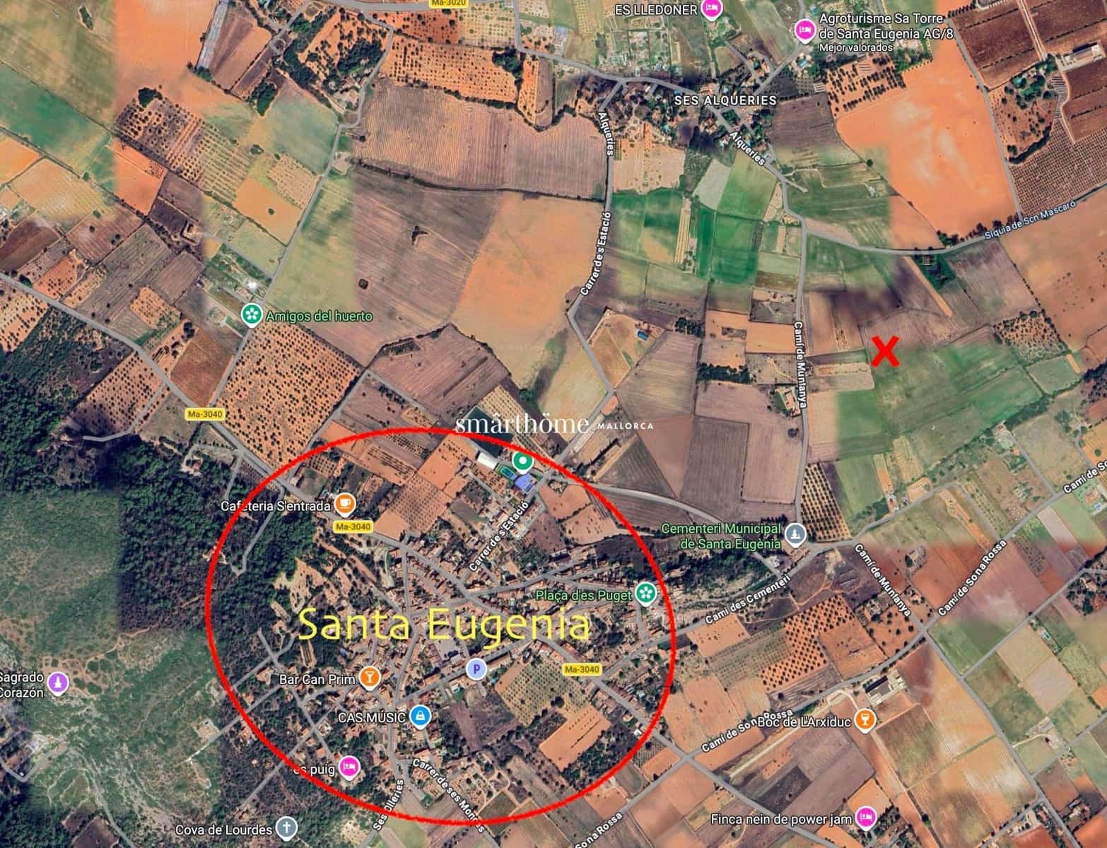 Grunde uden byggetilladelser til salg i Santa Eugenia - € 550.000 (Ref: 8238560)