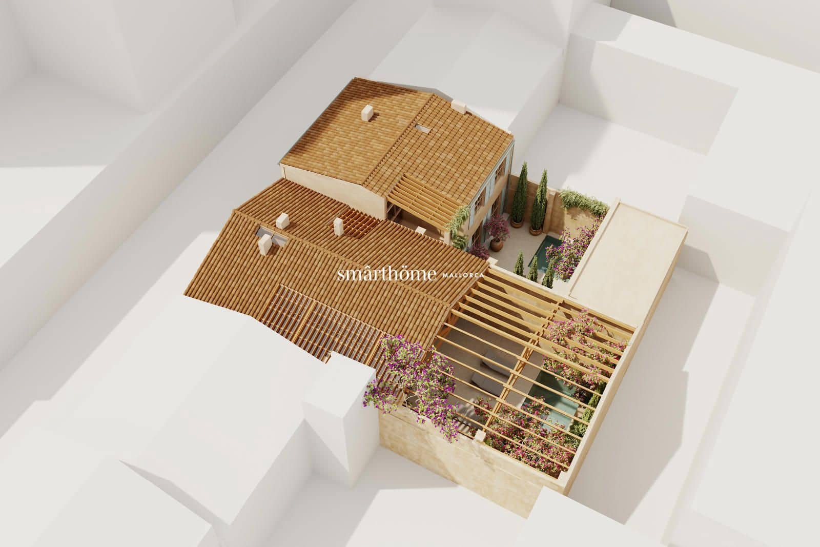 6 soveværelse Byhus til salg i Palma de Mallorca med swimmingpool - € 1.650.000 (Ref: 8692113)