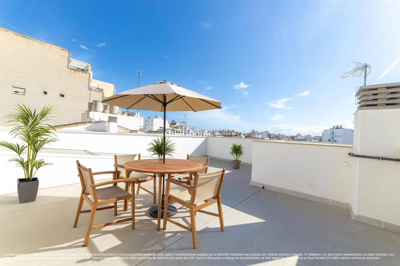 2 soveværelse Penthouse til salg i Palma de Mallorca - € 418.000 (Ref: 9261929)