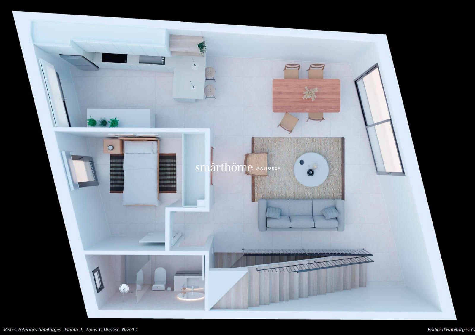 3 bedroom Flat for sale in Palma de Mallorca - € 550,000 (Ref: 9436377)