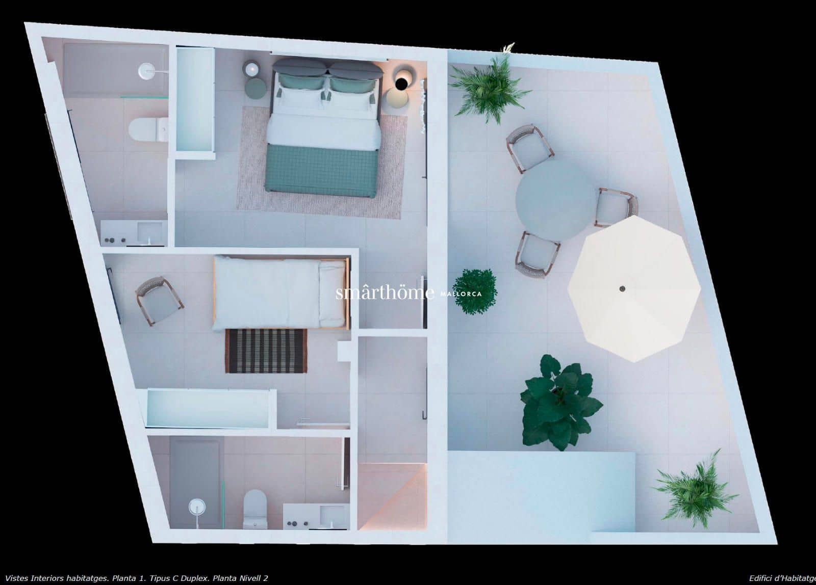 3 bedroom Flat for sale in Palma de Mallorca - € 550,000 (Ref: 9436377)