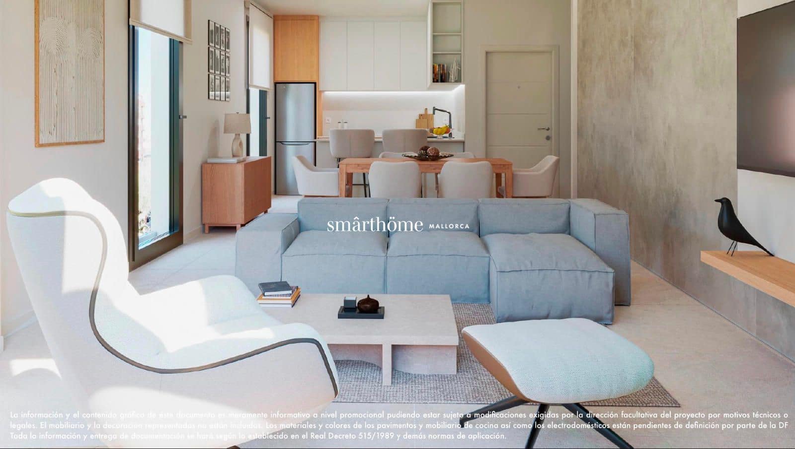 3 camera da letto Appartamento in vendita in Palma de Mallorca - 450.000 € (Rif: 9436378)