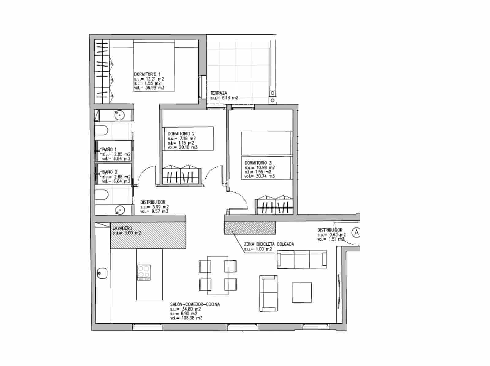 3 bedroom Flat for sale in Palma de Mallorca - € 470,000 (Ref: 9436379)