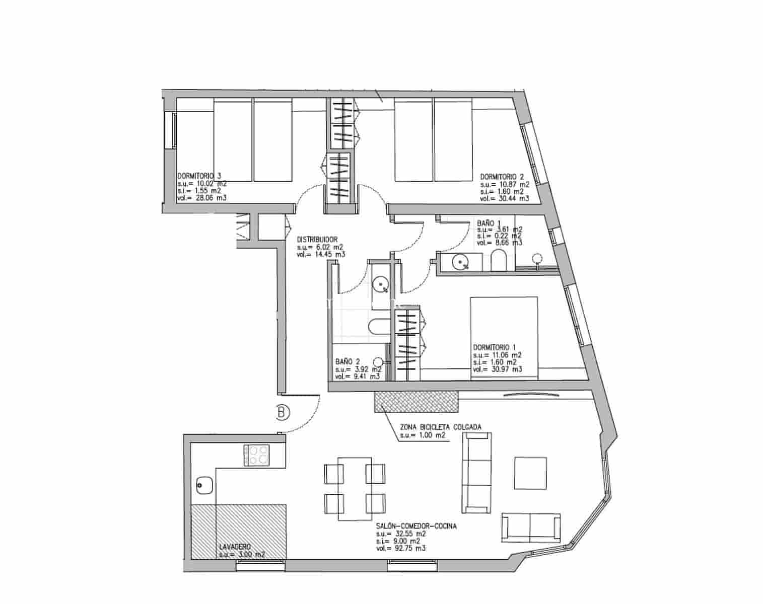 3 bedroom Flat for sale in Palma de Mallorca - € 450,000 (Ref: 9436381)