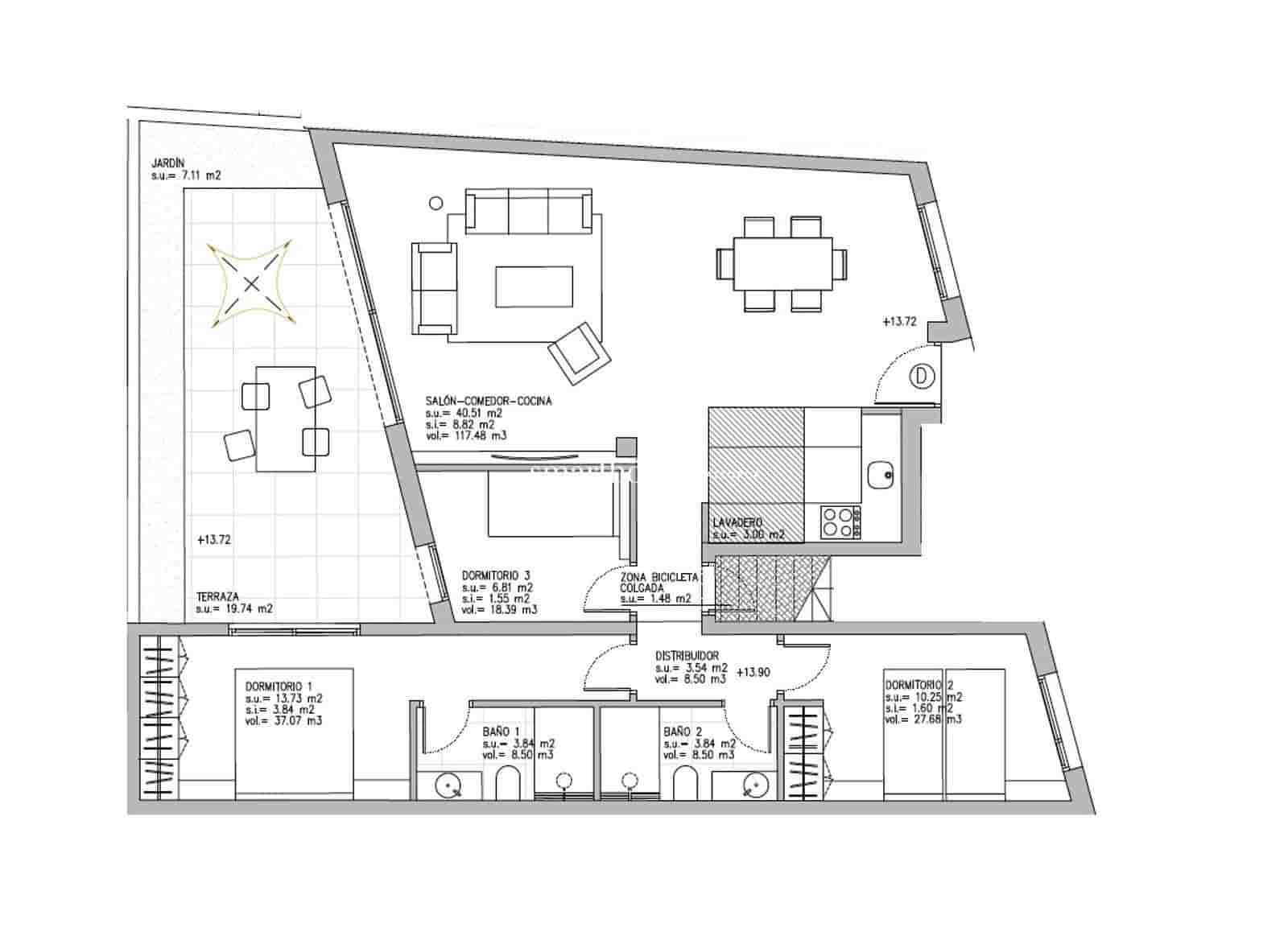 3 bedroom Flat for sale in Palma de Mallorca - € 480,000 (Ref: 9436531)
