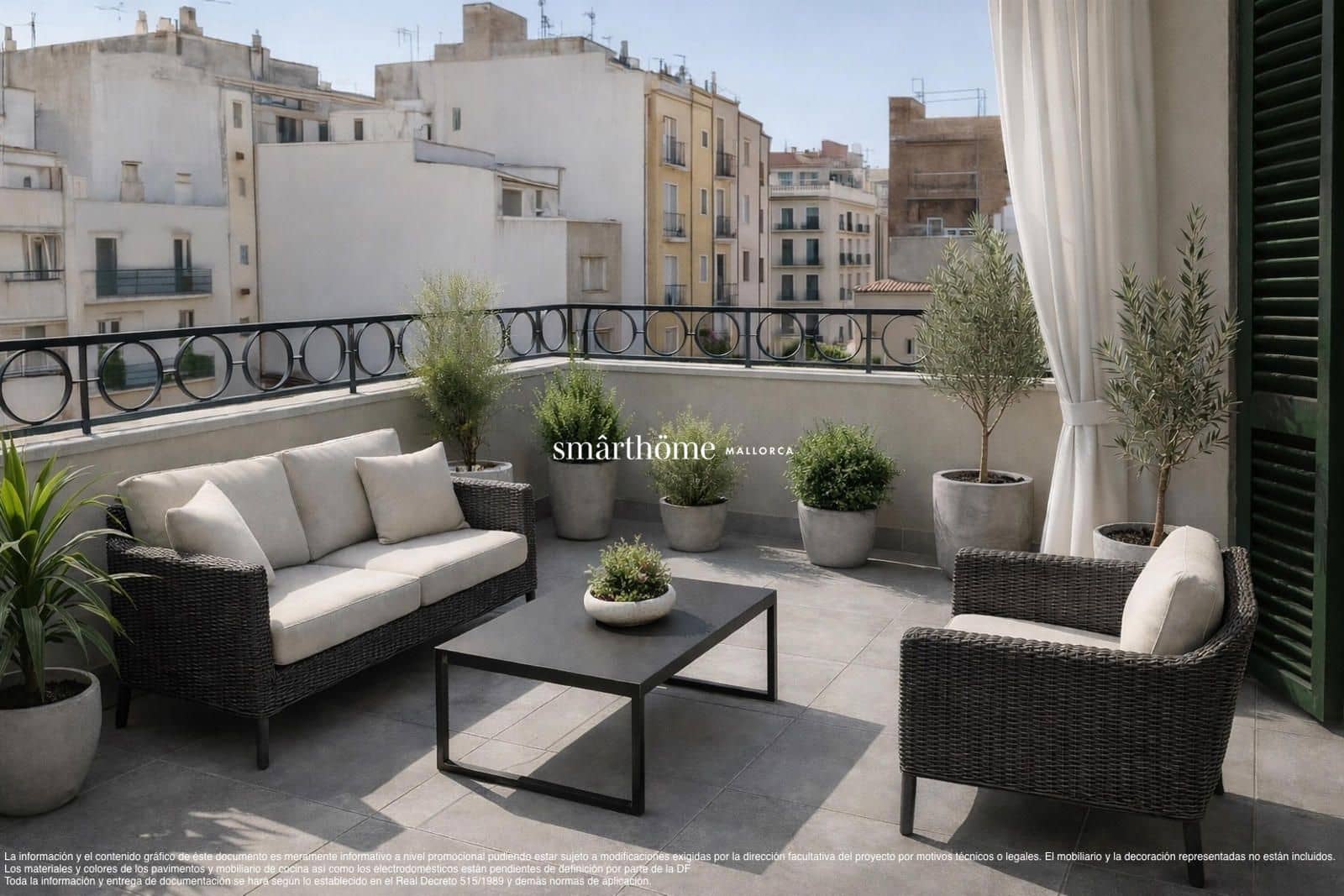 2 bedroom Penthouse for sale in Palma de Mallorca - € 380,000 (Ref: 9450423)