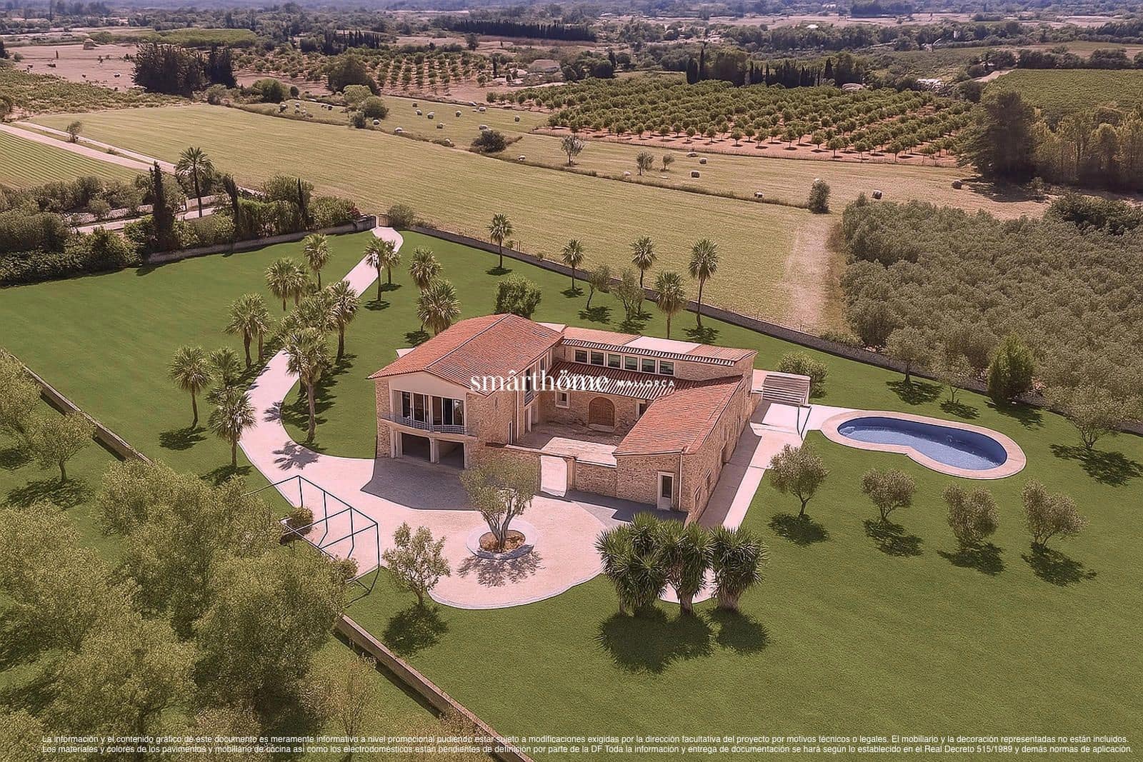 6 bedroom Townhouse for sale in Binissalem with pool garage - € 2,300,000 (Ref: 9487920)