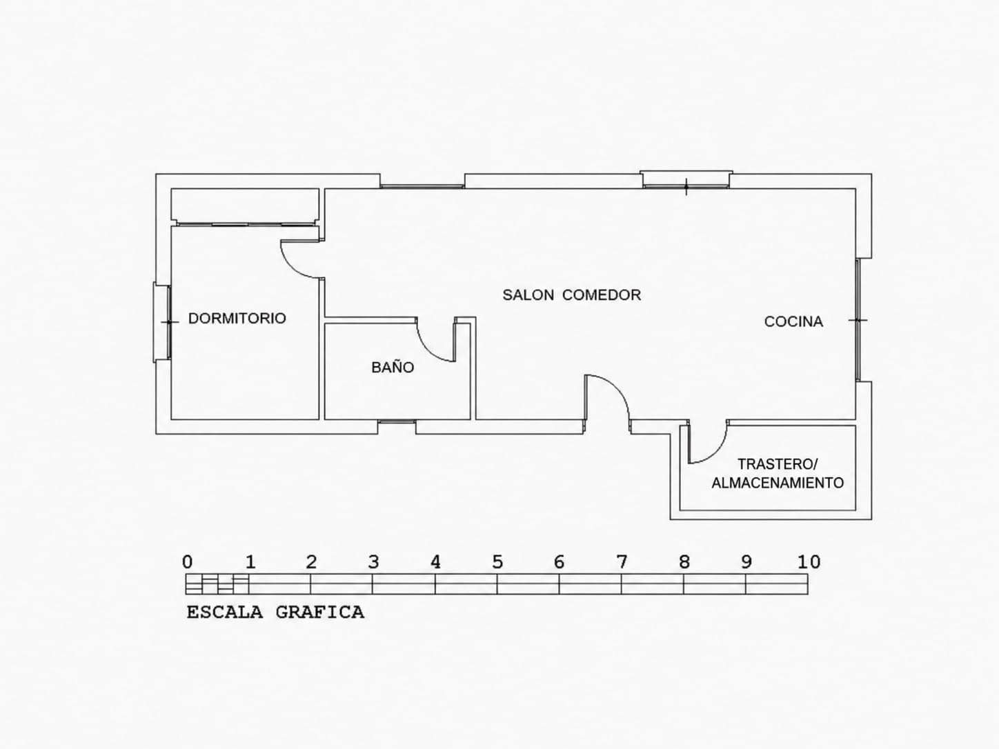 1 sovrum Lägenhet till salu i Malaga stad - 309 000 € (Ref: 10033669)