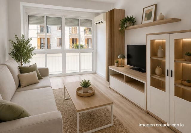 3 Zimmer Wohnung zu verkaufen in Málaga Stadt - 215.000 € (Ref: 10047486)