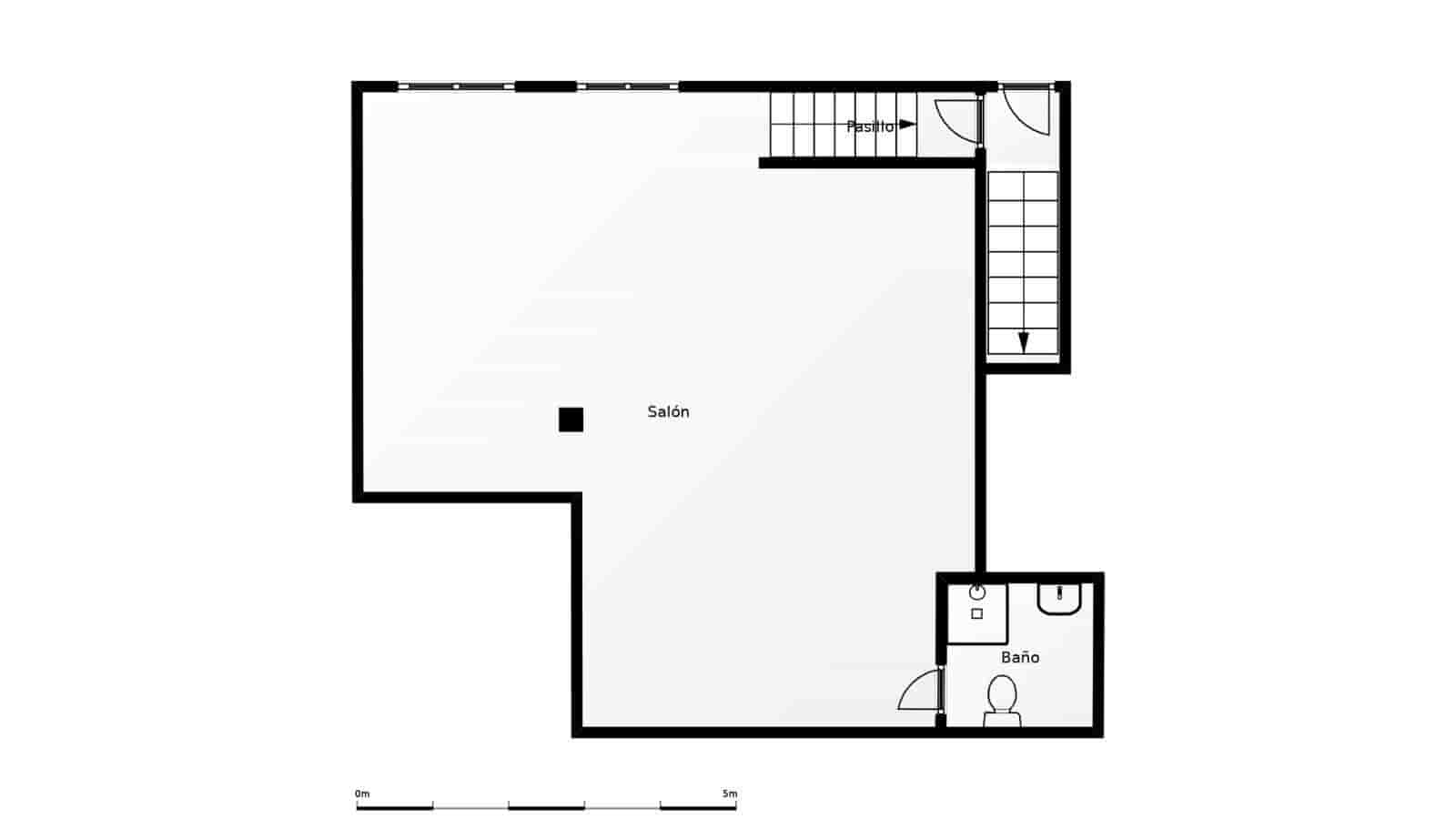 5 soveværelse Byhus til salg i Malaga by med swimmingpool - € 520.000 (Ref: 10102533)