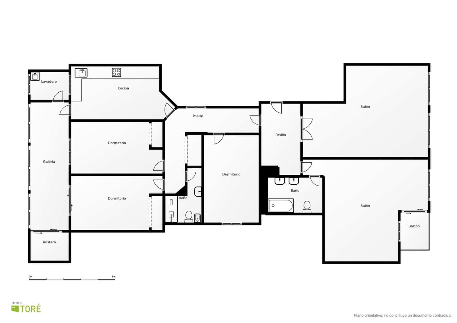 4 chambre Appartement à vendre à Malaga ville avec garage - 580 000 € (Ref: 10177370)