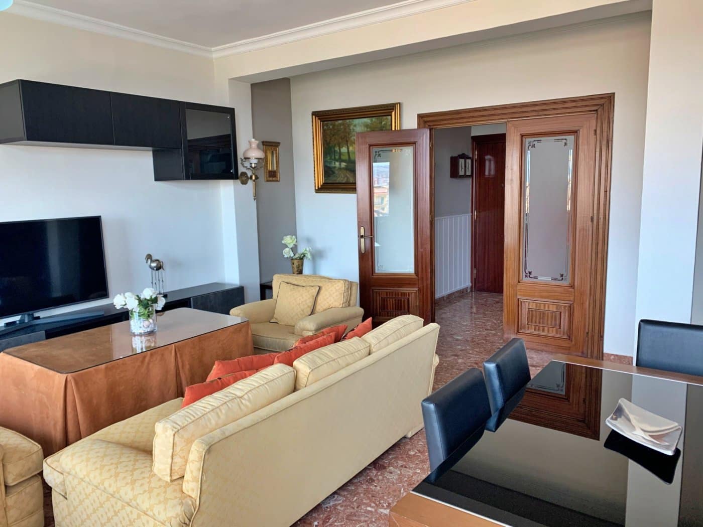 4 sovrum Lägenhet att hyra i Malaga stad med garage - 1 550 € (Ref: 6010722)