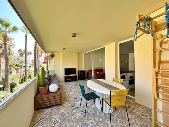 Appartement de 2 chambres à louer à Pedregalejo, Malaga ville avec piscine garage - 1 900 € (Ref: 8460525)