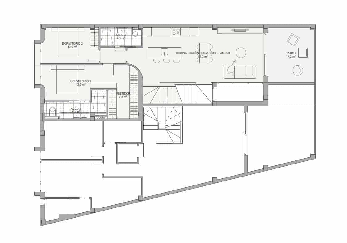 3 camera da letto Villetta a Schiera in vendita in Malaga citta con piscina garage - 750.000 € (Rif: 8686384)