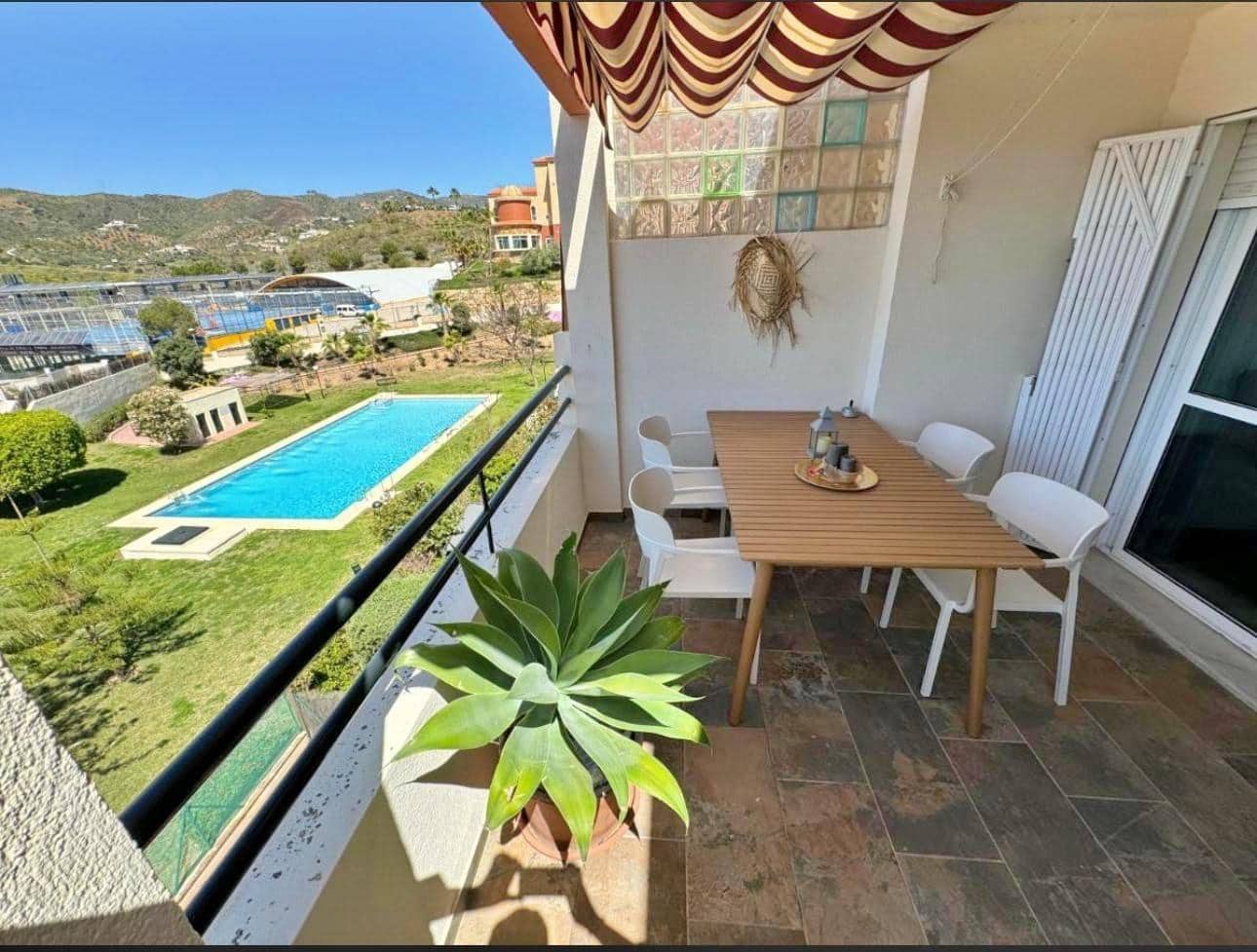 2 soveværelse Penthouse til leje i Rincon de la Victoria med swimmingpool garage - € 1.400 (Ref: 9012207)