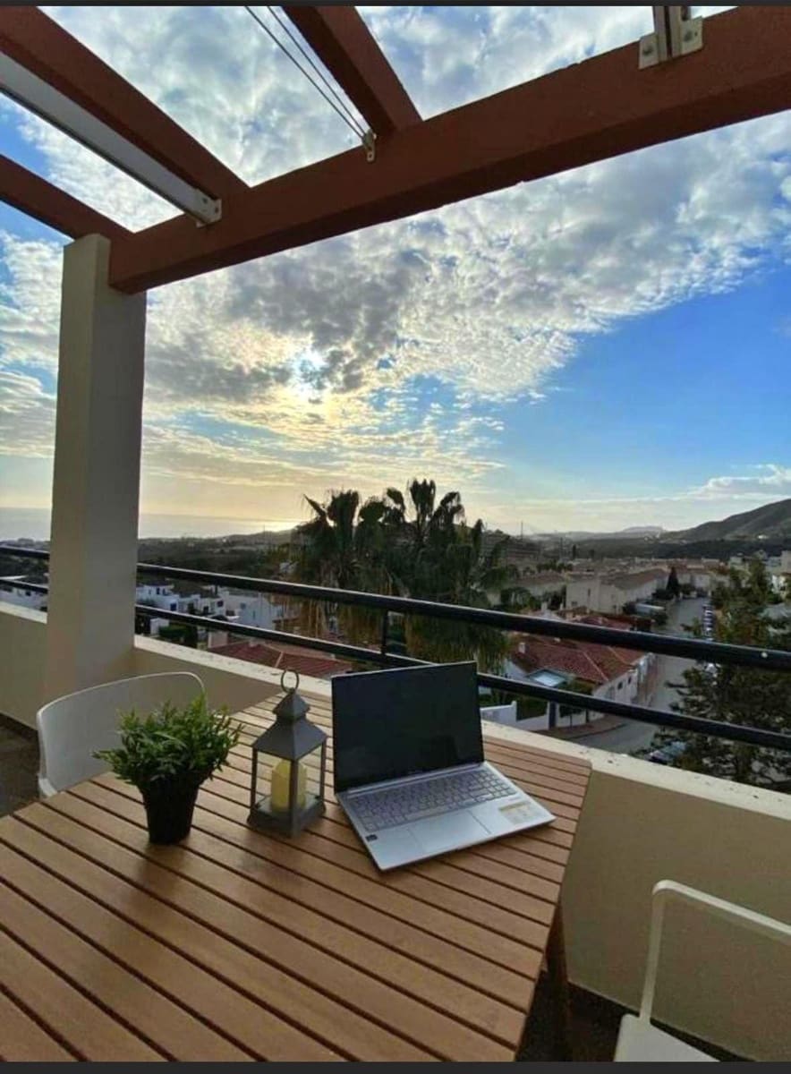 2 soveværelse Penthouse til leje i Rincon de la Victoria med swimmingpool garage - € 1.400 (Ref: 9012207)