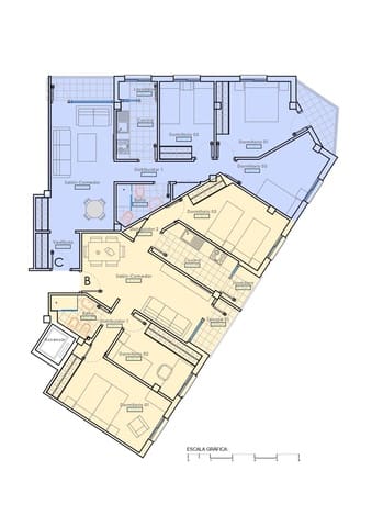 Piso de 5 habitaciones en La Victoria, Málaga ciudad en venta - 500.000 € (Ref: 9059565)