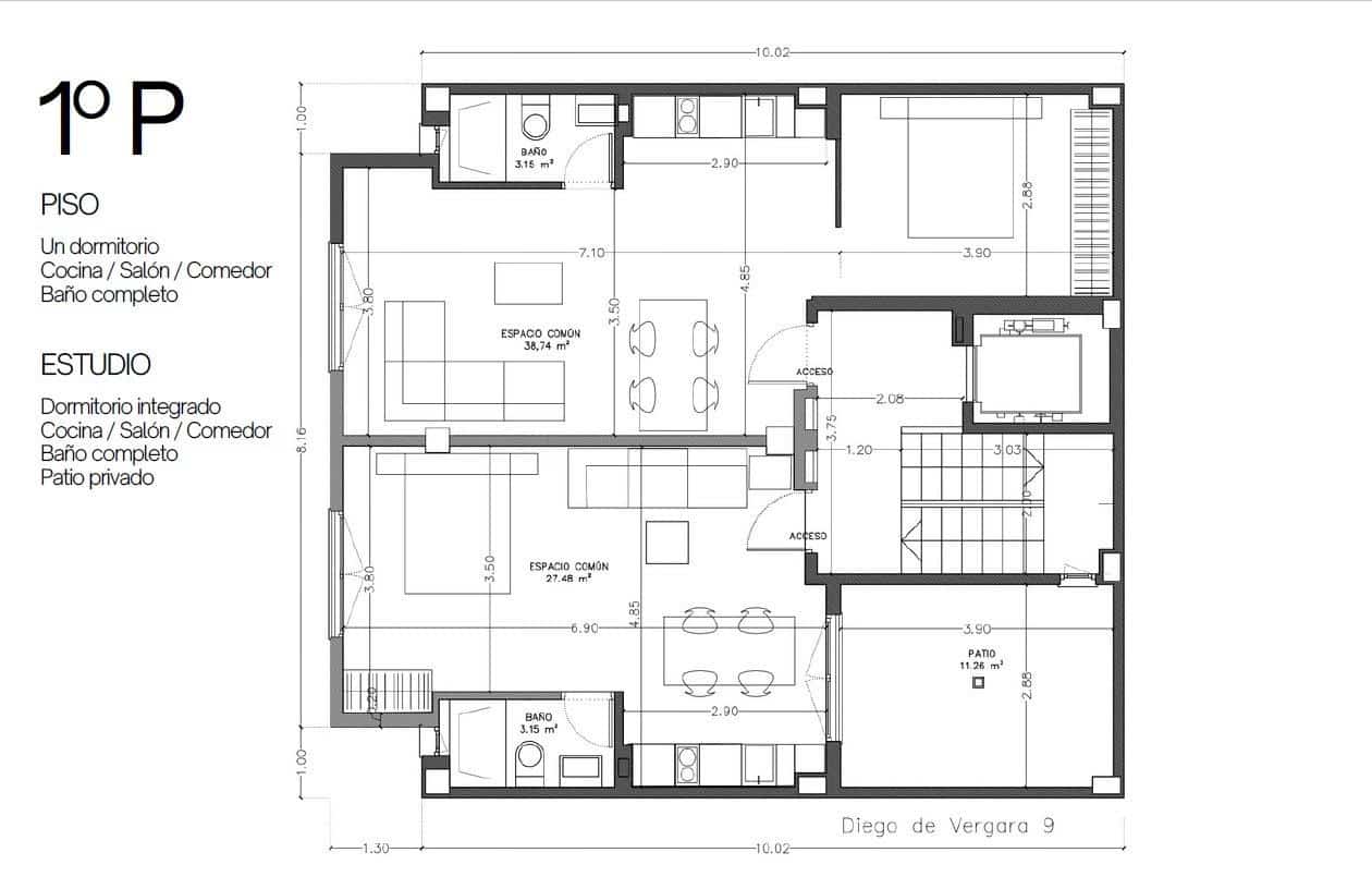 Monolocale in vendita in Malaga citta - 220.000 € (Rif: 9089945)