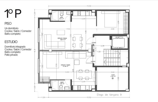 Monolocale in vendita in Centro Historico, Malaga città - 220.000 € (Rif: 9089945)
