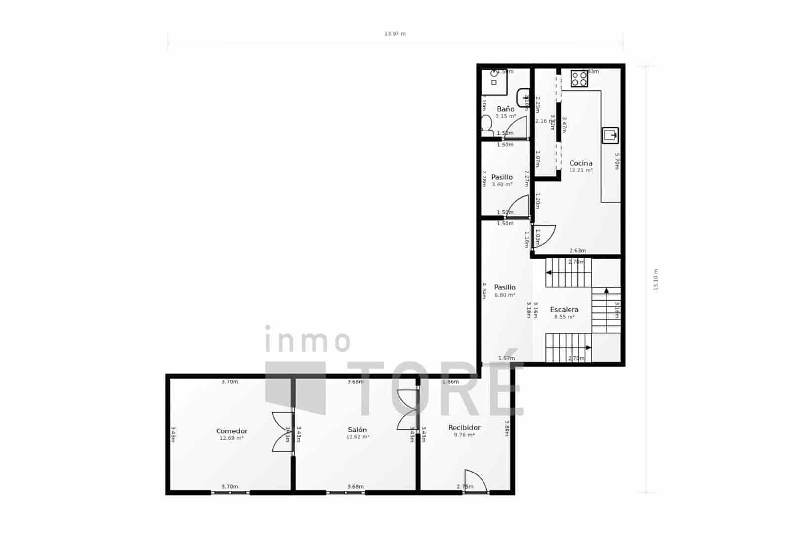 4 sovrum Hus till salu i Malaga stad - 550 000 € (Ref: 9095383)