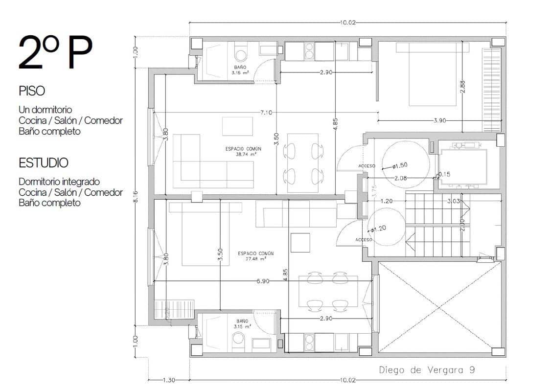Yksiö myytävänä paikassa Malaga kaupunki - 190 000 € (Ref: 9099256)