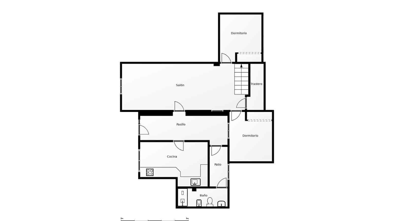 4 sovrum Hus till salu i Malaga stad - 400 000 € (Ref: 9226910)