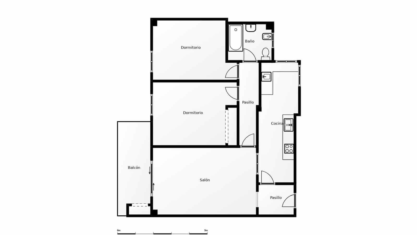 Piso de 2 habitaciones en Rincón de la Victoria en venta con piscina - 270.000 € (Ref: 9287696)