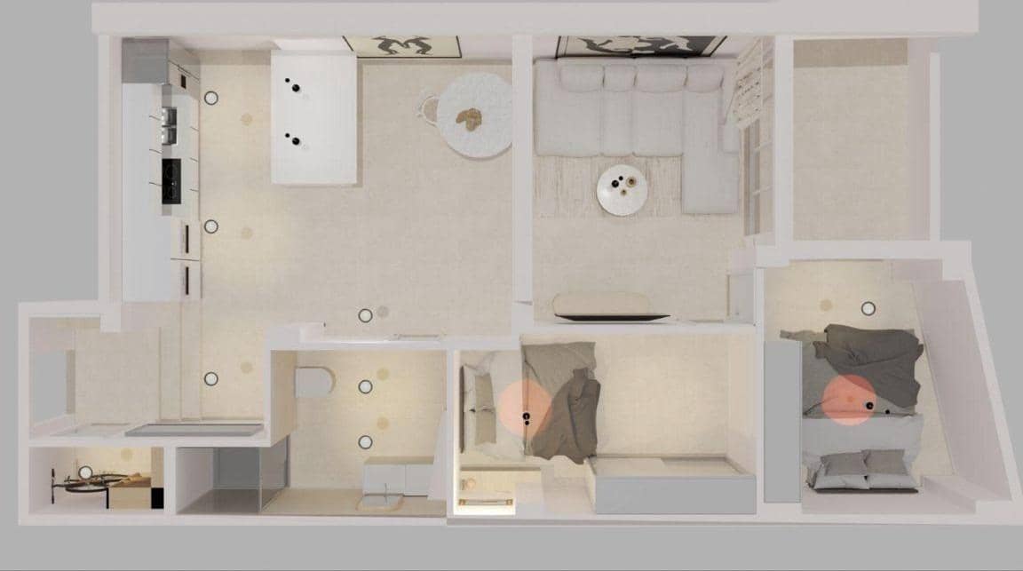 2 soveværelse Lejlighed til salg i Malaga by - € 359.000 (Ref: 9326637)