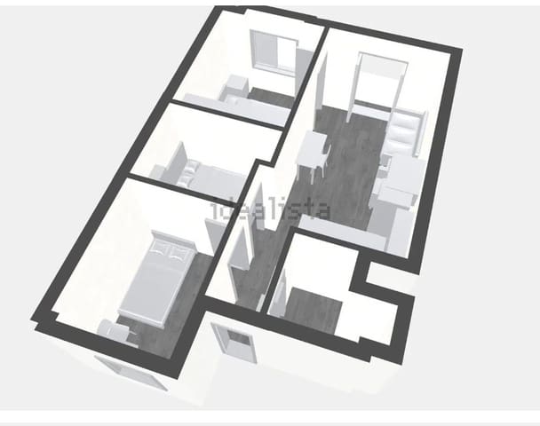 3 quarto Apartamento para venda em Centro, Málaga cidade - 312 000 € (Ref: 9367381)