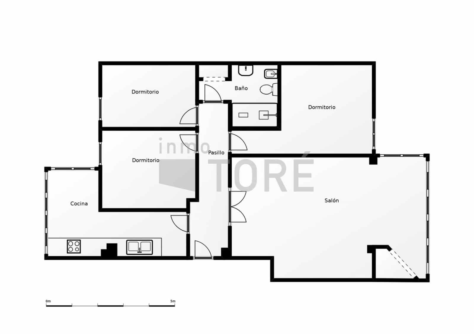 3 chambre Appartement à vendre à Malaga ville - 285 000 € (Ref: 9401507)