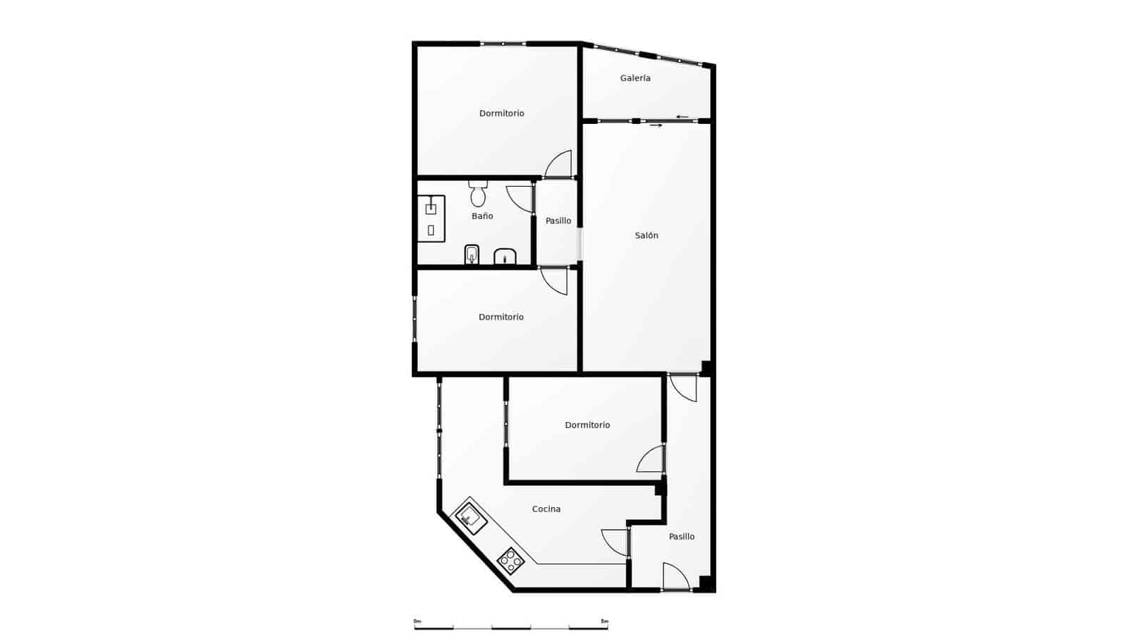 3 sypialnia Mieszkanie na sprzedaż w Miasto Malaga z garażem - 277 995 € (Ref: 9574790)