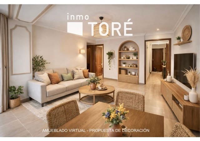 3 bedroom Flat for sale in Martiricos, Málaga city - € 320,000 (Ref: 9599678)