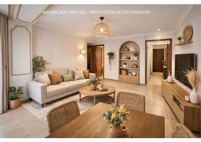 3 Zimmer Wohnung zu verkaufen in Málaga Stadt - 300.000 € (Ref: 9599678)